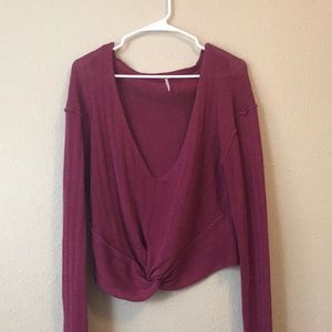 Free people knit sweater